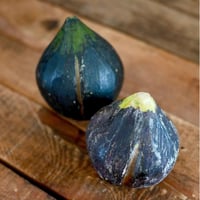 イタリア アラバスター製オブジェ(マットな黒無花果)※バリエーションあり