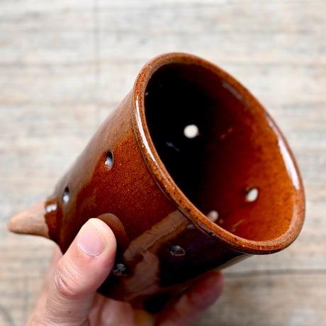 焦茶色 脚付フェセル