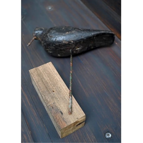 1800年代 古手のデコイ(ブラック)