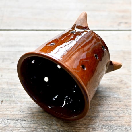焦茶色 脚付フェセル