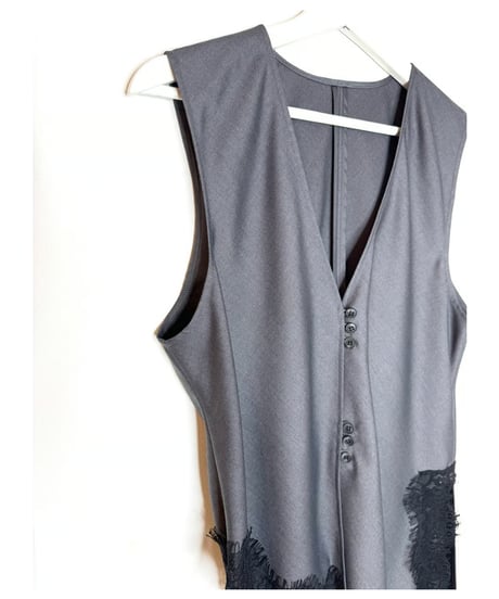 アシメレースジレ