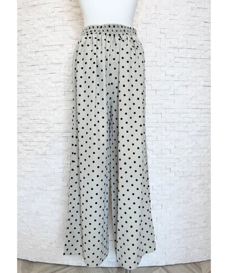 フロッキー ドットパンツ