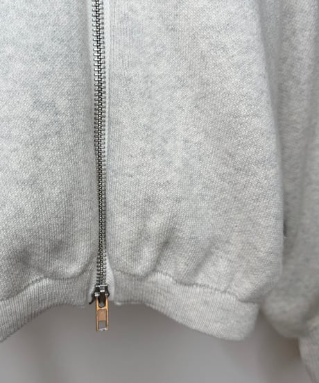 【SetUp対応】スウェットライク ニットブルゾン
