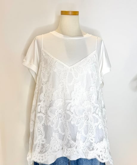 フレンチスリーブTシャツ