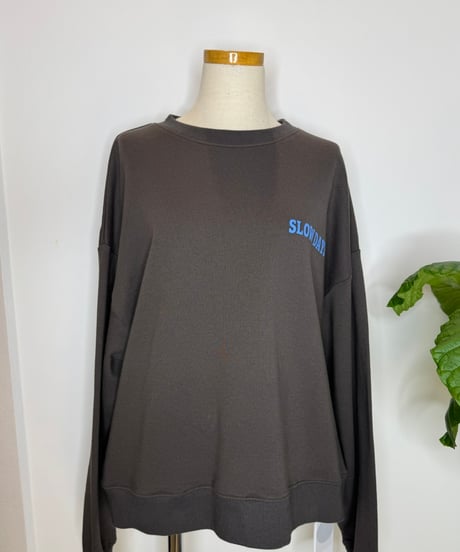 " SLOW DAYS " ロゴ トップス