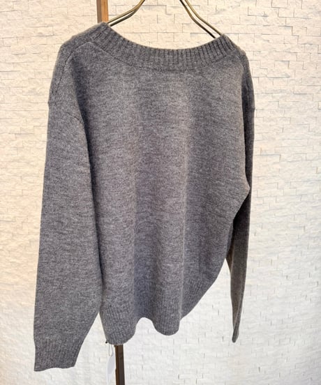 ショールセットVネックニット