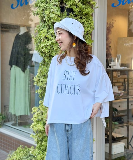 "STAY..."オーバーTシャツ
