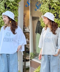 "STAY..."オーバーTシャツ