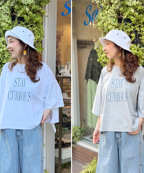"STAY..."オーバーTシャツ