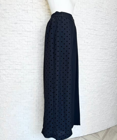 サイド ドットパンツ