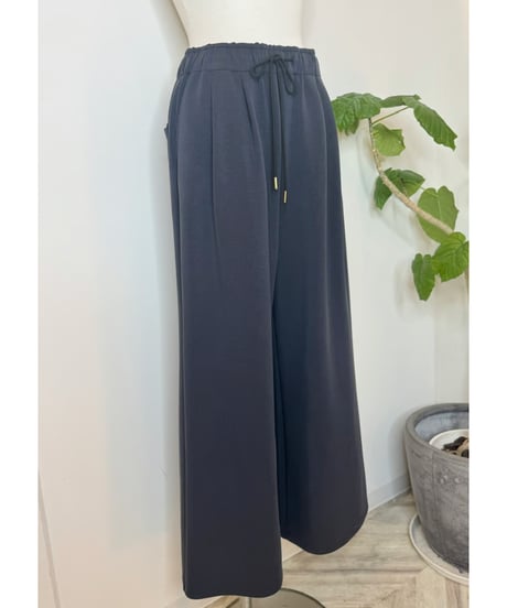 【SetUp対応】ボンディング  ワイドパンツ