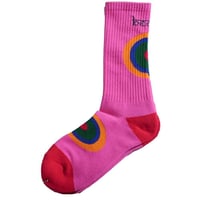 CIRCLE SOCKS PINK
