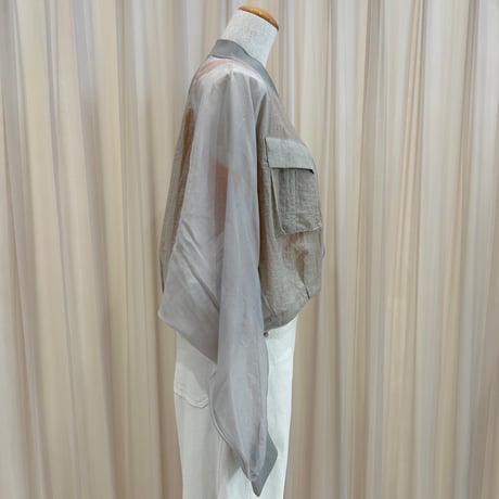 《予約販売》Sheer Bomber Jacket