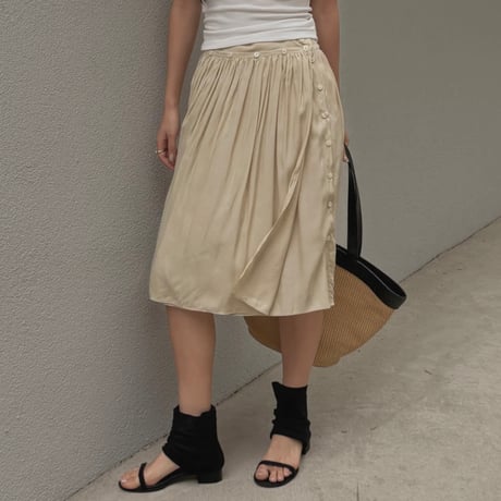 《即日発送📦》Button Layered Skirt