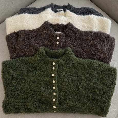 《予約販売》Bona Wool Cardigan