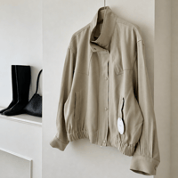 《予約販売》Collar Button Blouson