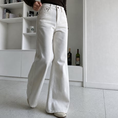 《予約販売》Bootcut Denim Pants