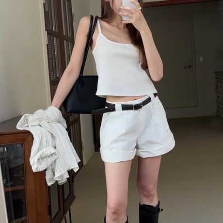 《即日発送📦》Rolled-Up Shorts