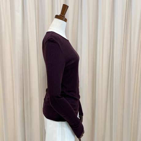 《予約販売》Tencel Wool Ribbed Tee