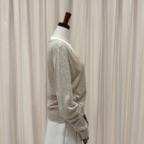 《予約販売》Merino Colorblock Cardigan