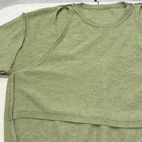 《予約販売》Frame Layered Knit