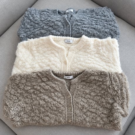 《予約販売》Didi Boa Cardigan