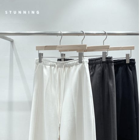 《予約販売》STUNNING Drawstring wide pants