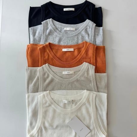 《即日発送📦》Summer Rib Knit Tank Top