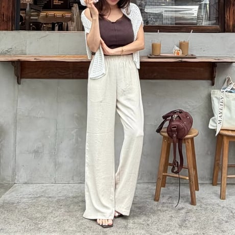 《即日発送📦》STUNNING Linen Medal Pants