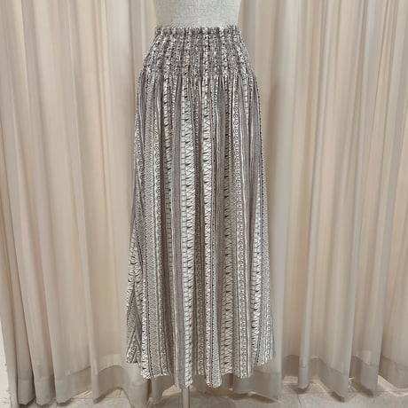 《予約販売》Ethnic Print Maxi Skirt