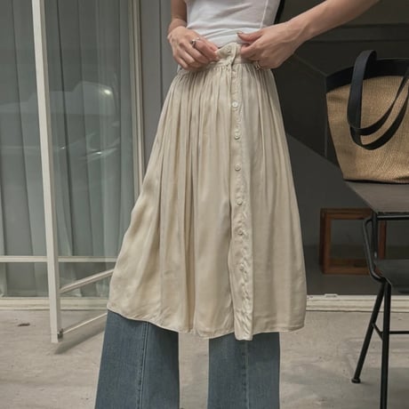 《即日発送📦》Button Layered Skirt
