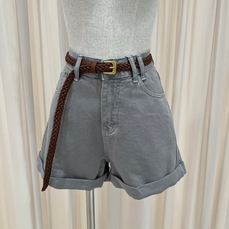 《予約販売》Rivet Cuffed Shorts