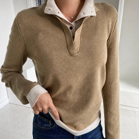 《予約販売》Double-Knit High Neck