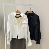 《予約販売》Collared Blouse Jacket