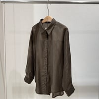 《予約販売》Fleur Stripe Shirt