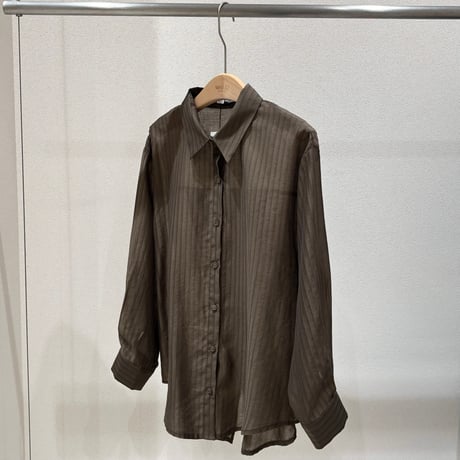 《予約販売》Fleur Stripe Shirt