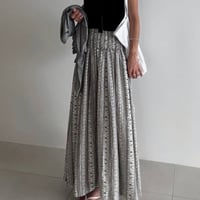 《一部即日発送📦》Ethnic Print Maxi Skirt