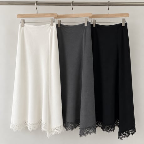 《予約販売》Lace Hem Skirt