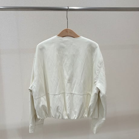 《予約販売》STUNNING Leather Round Neck Jacket
