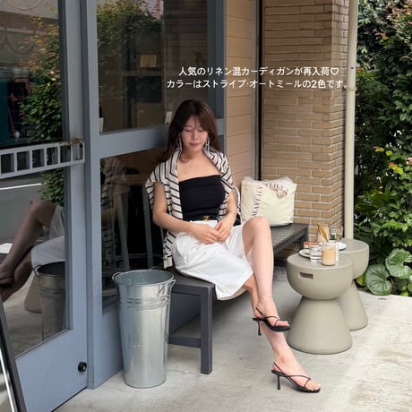 《予約販売》再入荷❣️Summer Linen Cardigan