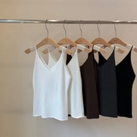 《即日発送📦》V-Neck Sleeveless Top