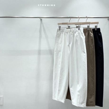 《予約販売》STUNNING Cotton Pants