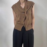 《予約販売》Knit Vest Shawl Set