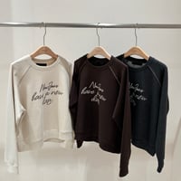 《予約販売》STUNNING Rope Logo Sweatshirt