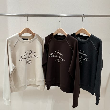 《予約販売》STUNNING Rope Logo Sweatshirt