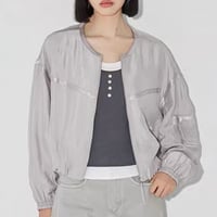 《予約販売》大好評ブルゾン✨STUNNING satin blouson