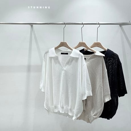 《予約販売》STUNNING Color Mesh Knit