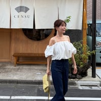 《予約販売》Off-Shoulder Puff Top