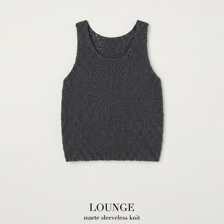 《予約販売》Bouclé Knit Tank