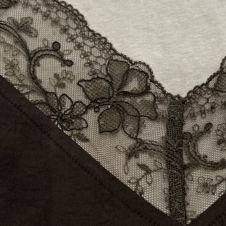 《予約販売》STUNNING Lace Cami Layered T-Shirt
